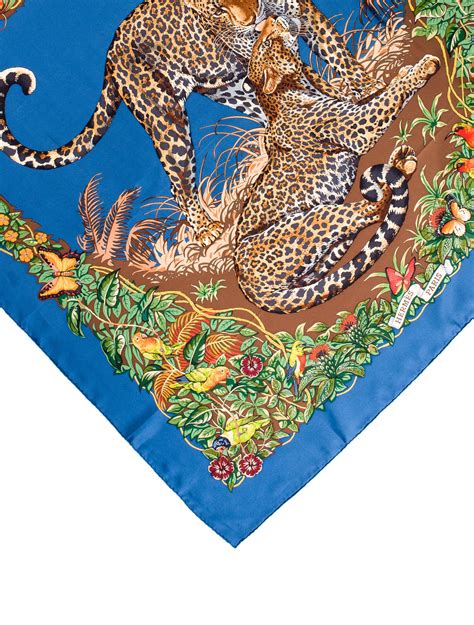 Hermes scarf jungle love